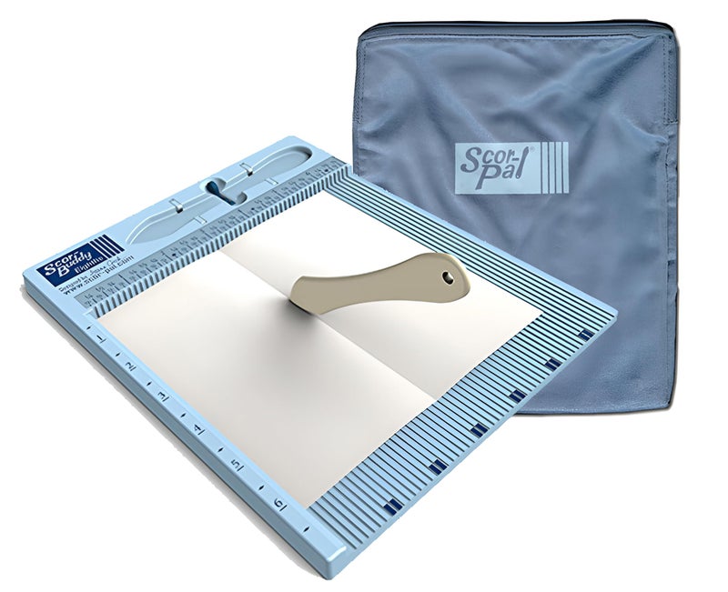 Scor-Pal Scor-Buddy Eighths Mini Scoring Board 9"x7.5" Imperial, Multi - Image 1